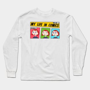 My Life In Comics Long Sleeve T-Shirt